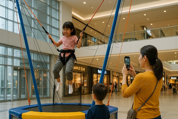 commercial indoor trampoline equipment